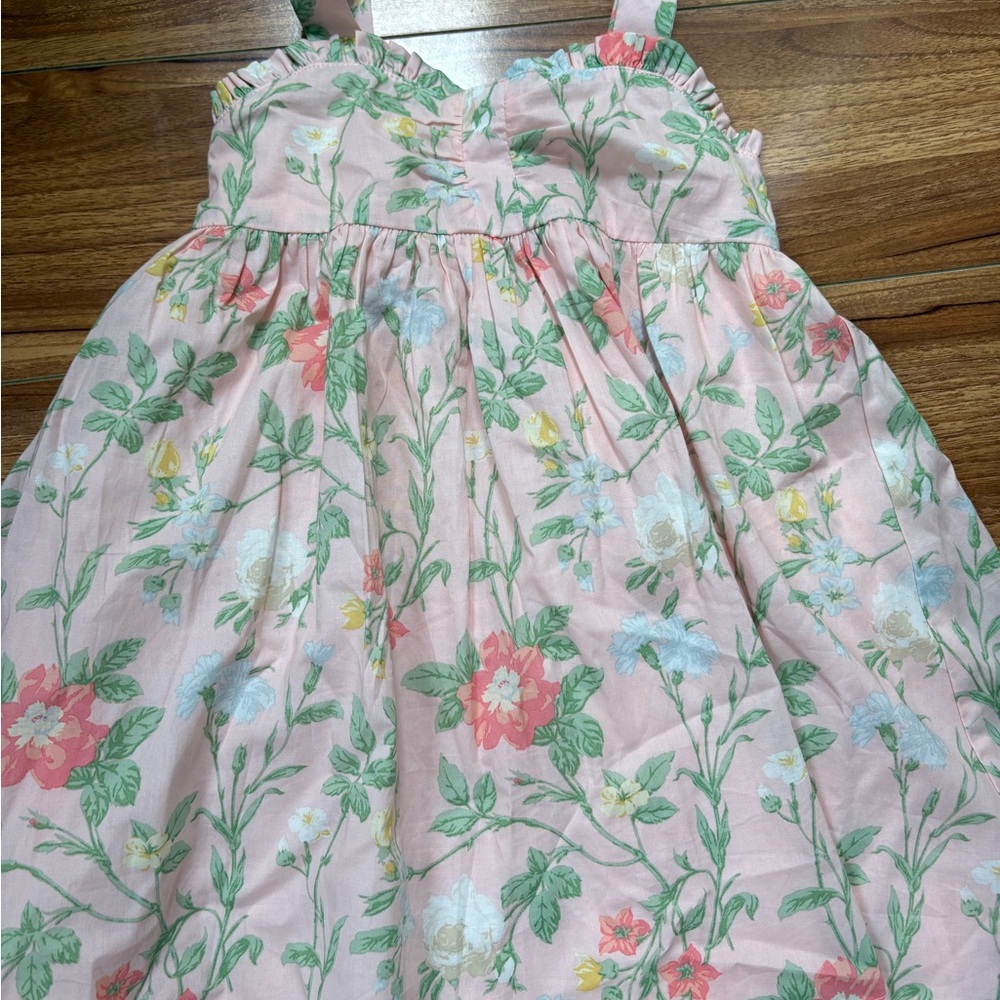 Janie and Jack Pink Floral Kids Dress